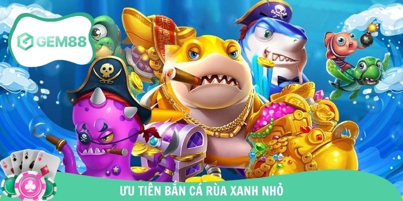 Ưu tiên săn sinh vật biển kích thước nhỏ để rút kinh nghiệm