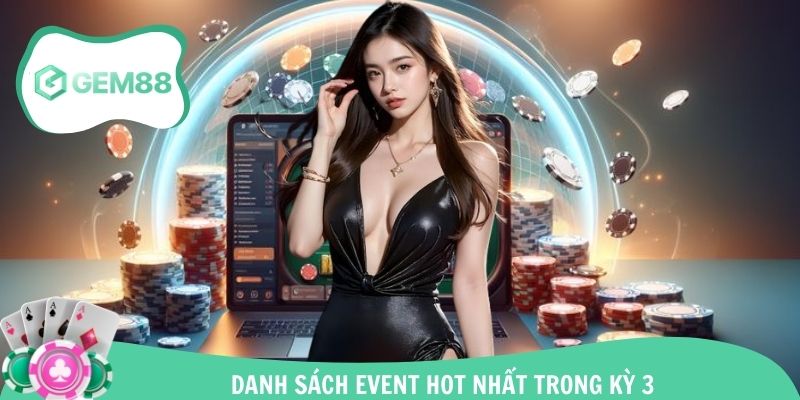Danh sách ưu đãi cực khủng được tung ra trong kỳ 3